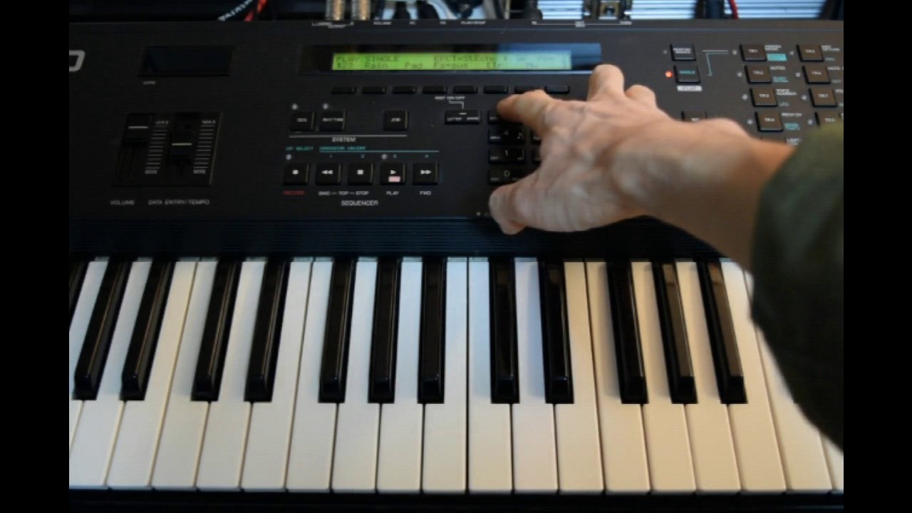 80年代後期にヤマハから発売された、FM音源、オール・イン・ワン