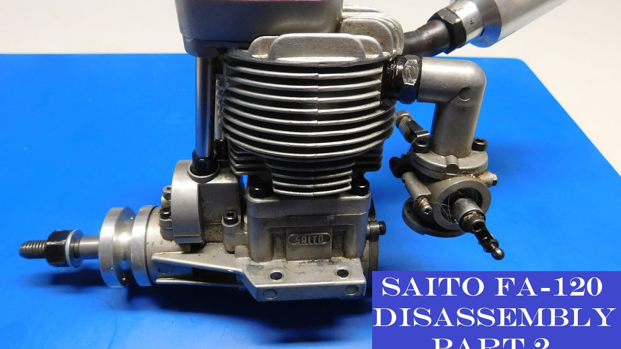Saito FA-120 Disassembly for Cleaning Part 2 - YouTube