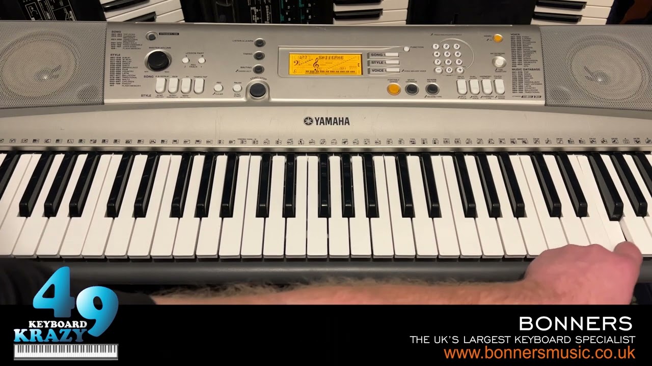 YAMAHA 電子キーボード PSR-E313 中古品 電子ピアノ ヤマハ F102342587