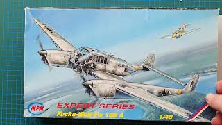 MPM 1/48 Focke-Wulf Fw-189 A1 - Kit Review - YouTube
