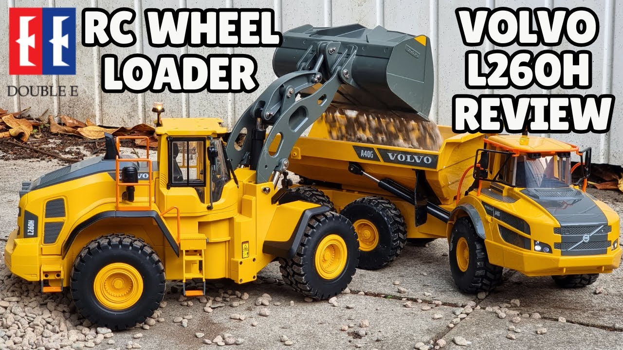 My FIRST RC Wheel Loader! - VOLVO L260H - Double E E592-003 1/16