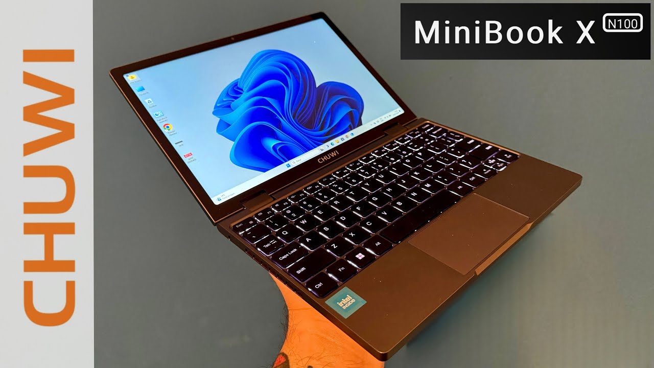 CHUWI MiniBook X N100 - The Best Mini Laptop 2-in-1 2024 - YouTube