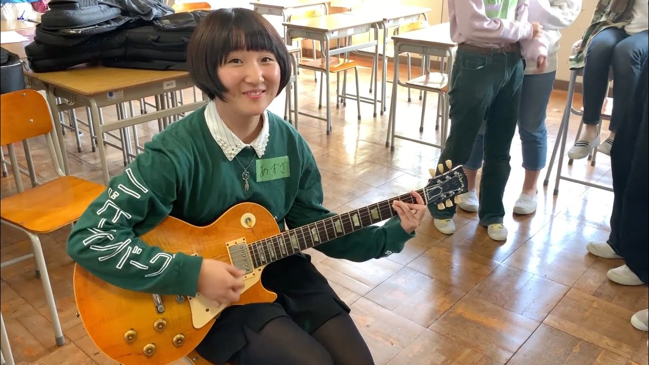 初めてヴィンテージギターを弾いた高校生の素直な反応 Gibson Lespaul