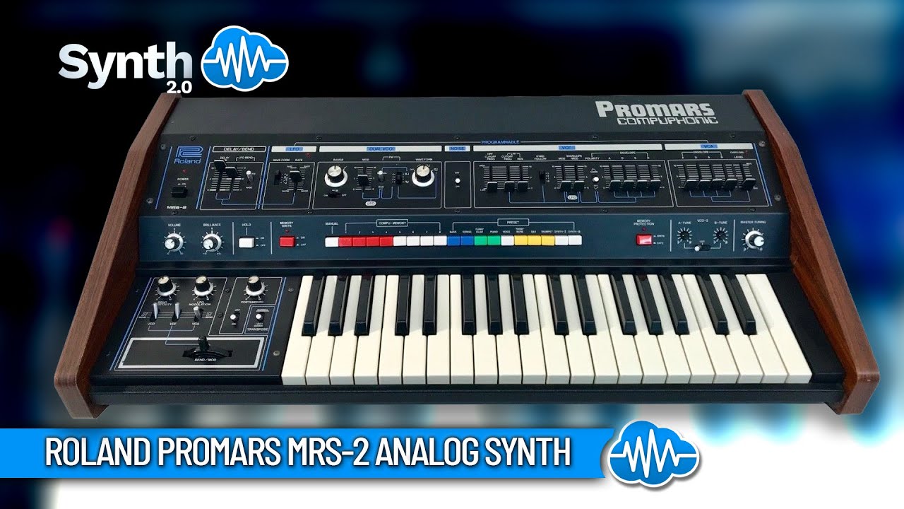 ROLAND PROMARS MRS-2 ANALOG SYNTH - YouTube