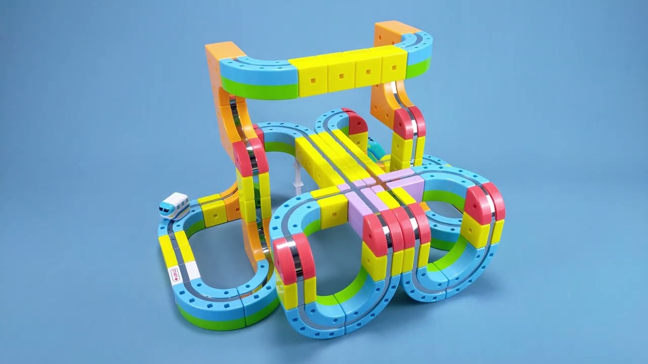 レールキューブの作例9 - YouTube