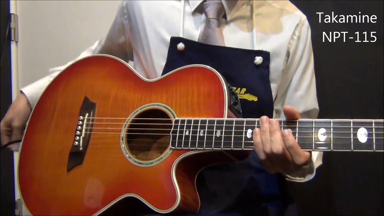 オットリーヤ動画】Takamine NPT-115 （1995年製） - YouTube