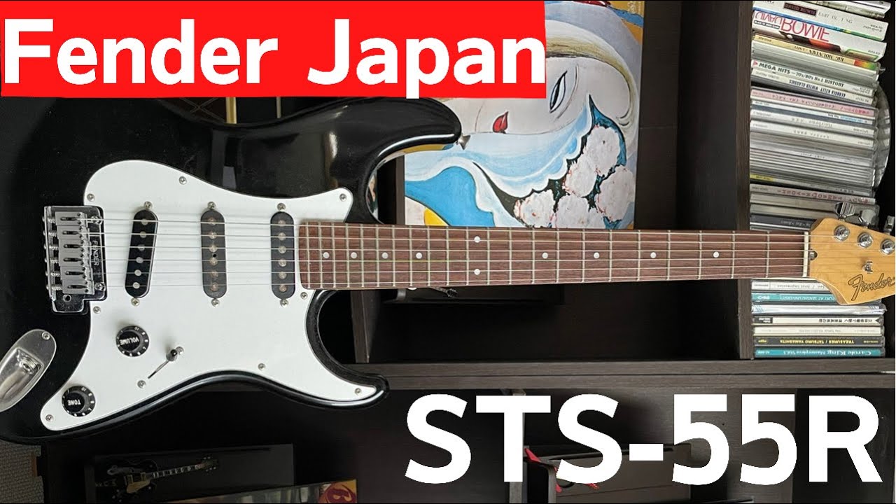 Rare Guitar] Fender Japan Stratocaster [STS-55R] - YouTube