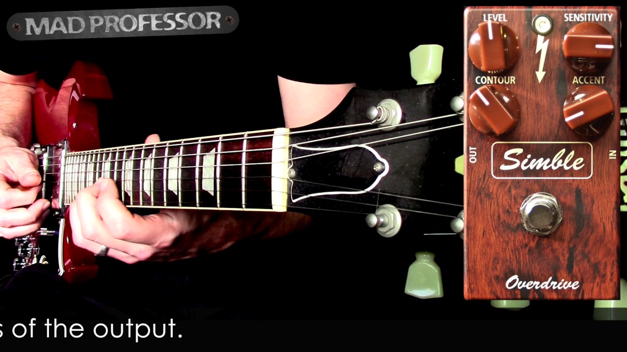 Mad Professor Simble Overdrive - YouTube