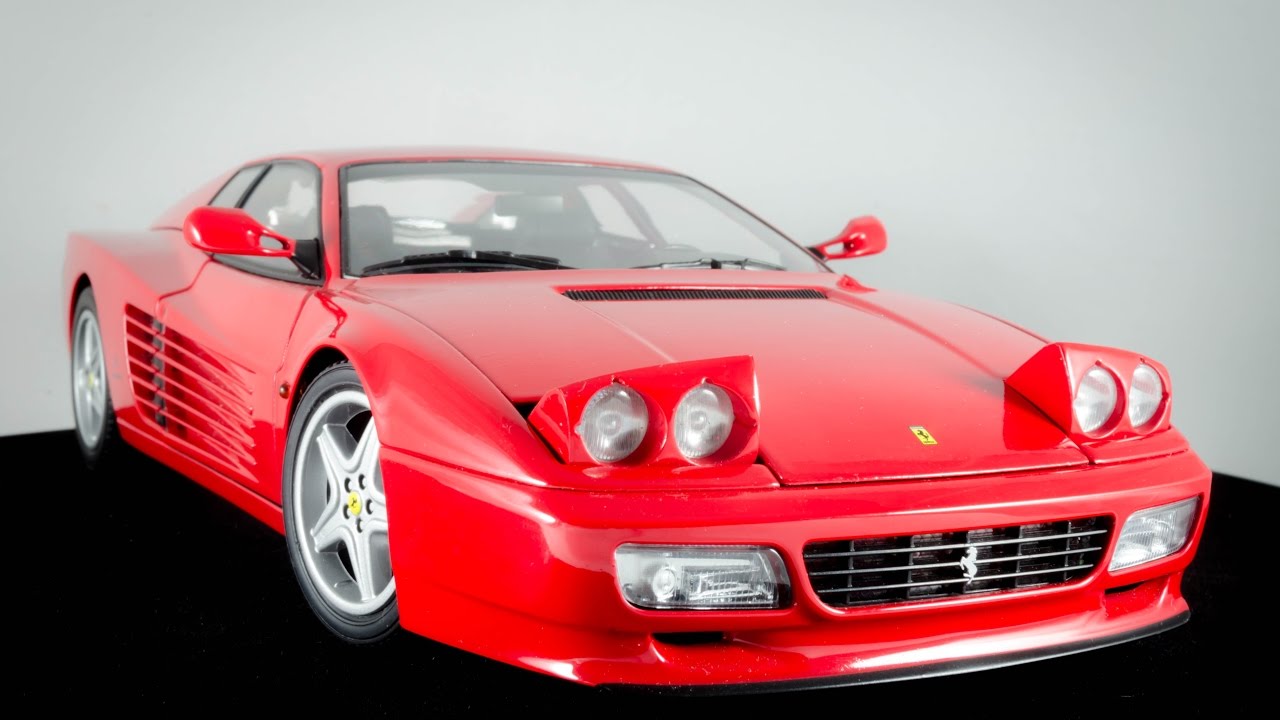 Review Ferrari 512 TR 1:18 Kyosho - YouTube