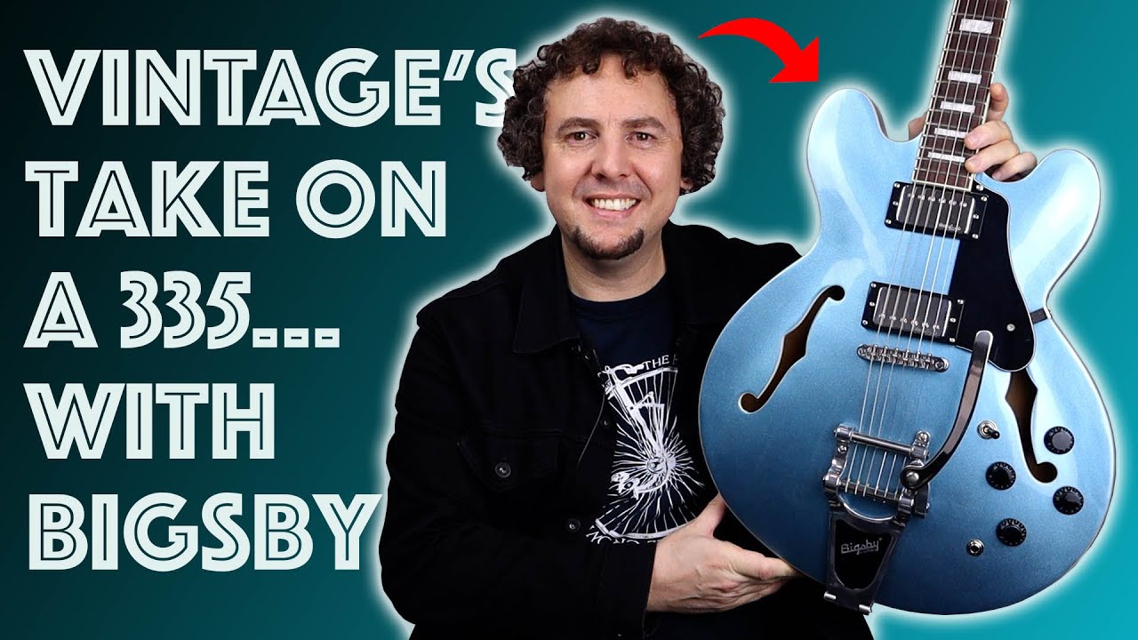 2024 Vintage Guitars VSA500B | An affordable take on the Gibson