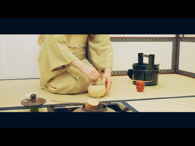 炉 薄茶点前 ～手桶水指を使って～【裏千家茶道】 - YouTube