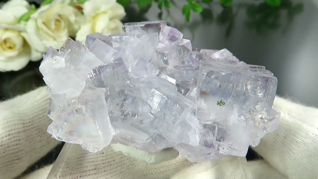 スペイン La Viesca Mine産 ブルーフローライト(蛍石)の原石 No.3