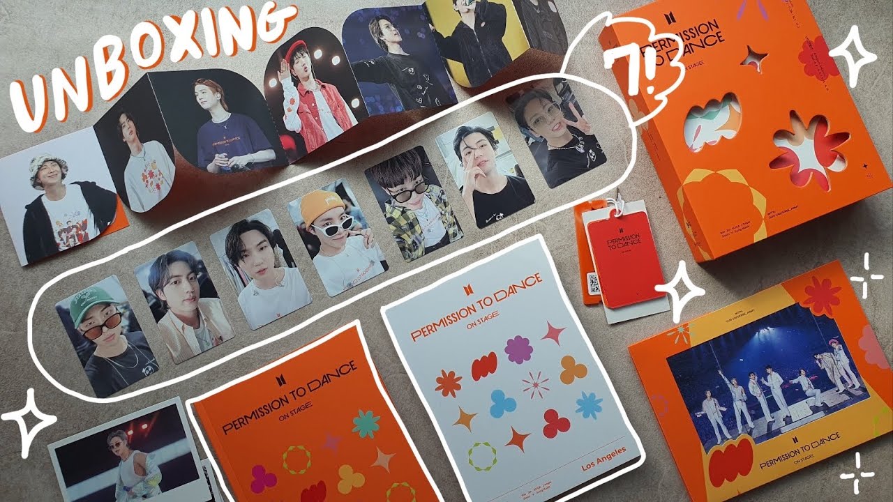 📦UNBOXING BTS💜PTD on Stage in US Digital Code - YouTube