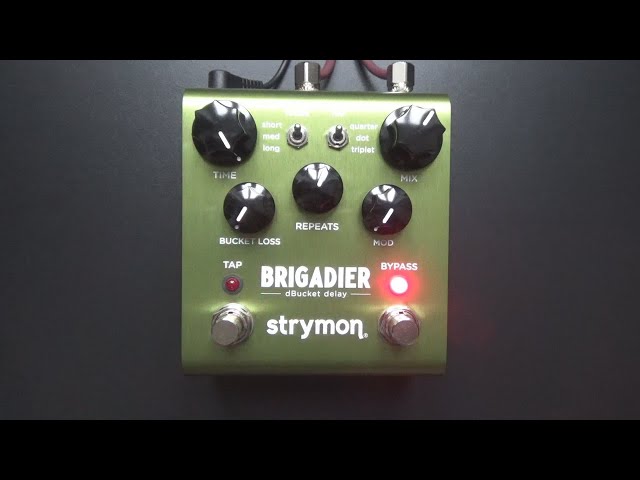 Strymon Brigadier - YouTube
