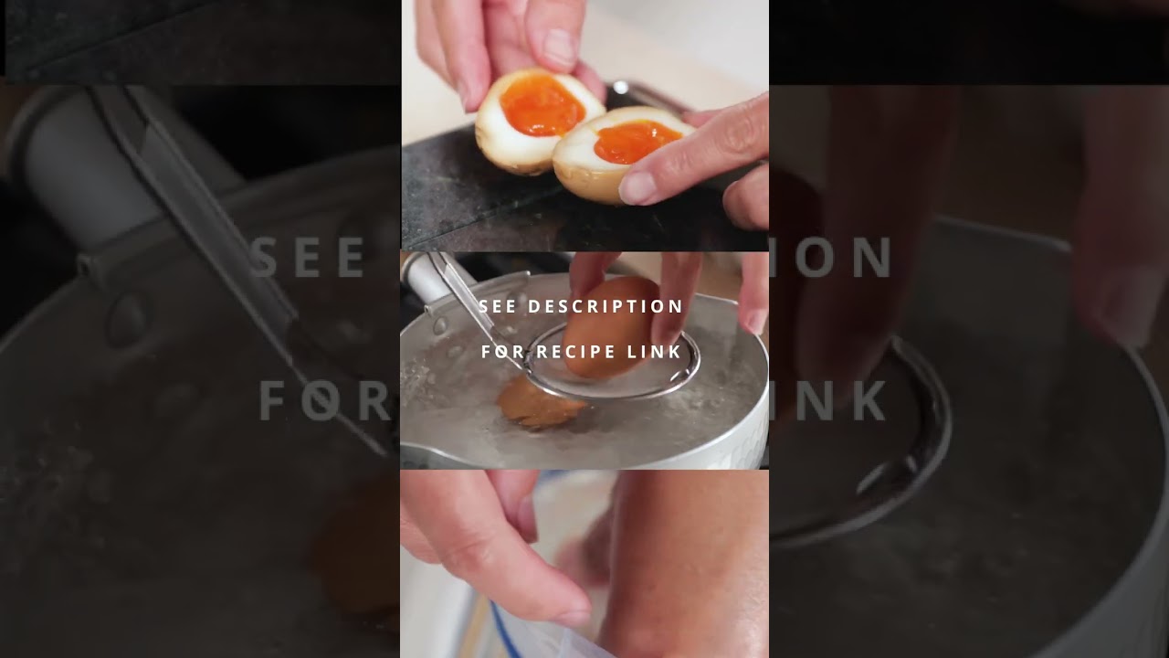 Ajitama Egg: The most satisfying egg ever! - YouTube