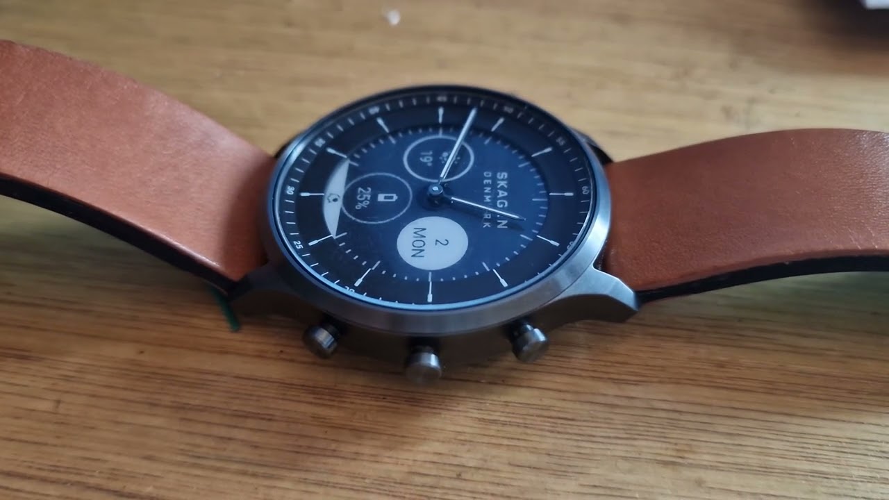 Skagen Jorn 42mm Gen 6 Hybrid Smartwatch Review - YouTube