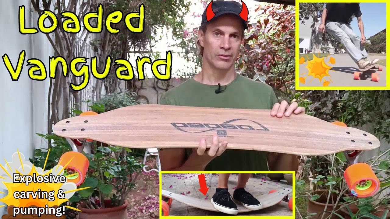 Loaded Vanguard: Top PURE Carving & Pumping Longboard of The Last