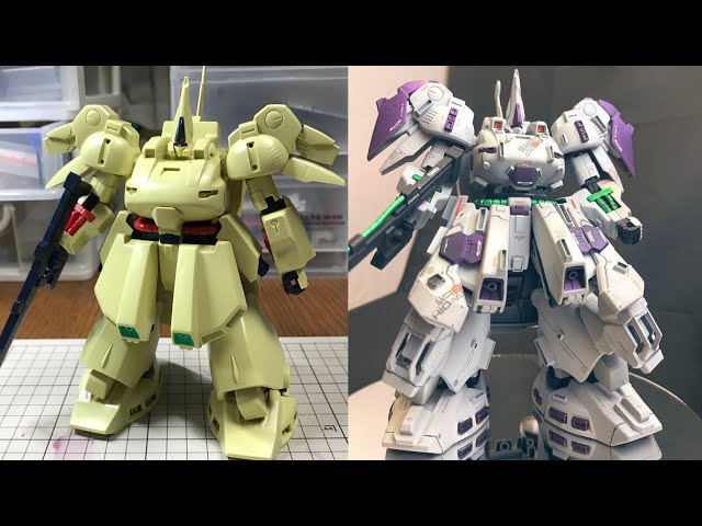 ガンプラ】HG オリジナルジオ(オーヴェロン風塗装改造) 機動戦士