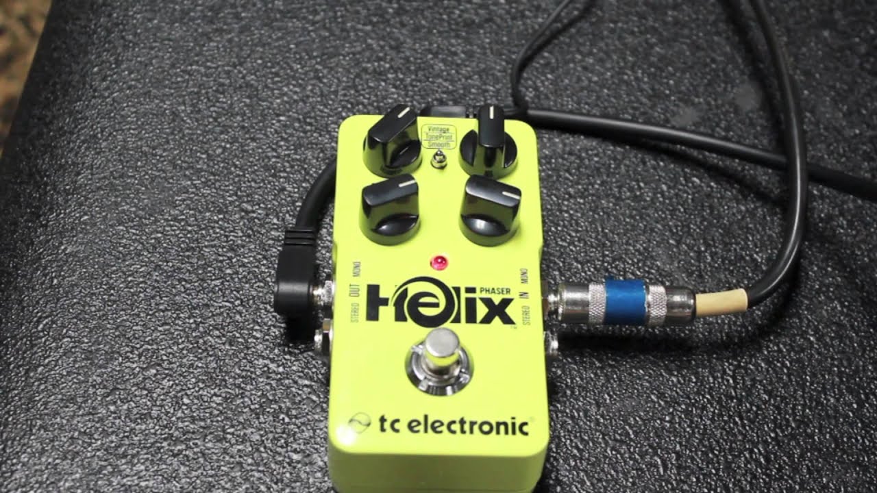 Ariel Garcia demos Helix Phaser - YouTube