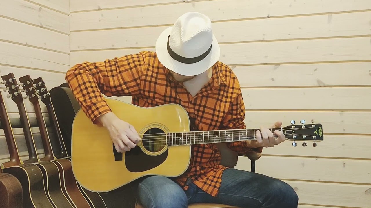 Acoustic guitar Imperial Koga 200 - YouTube