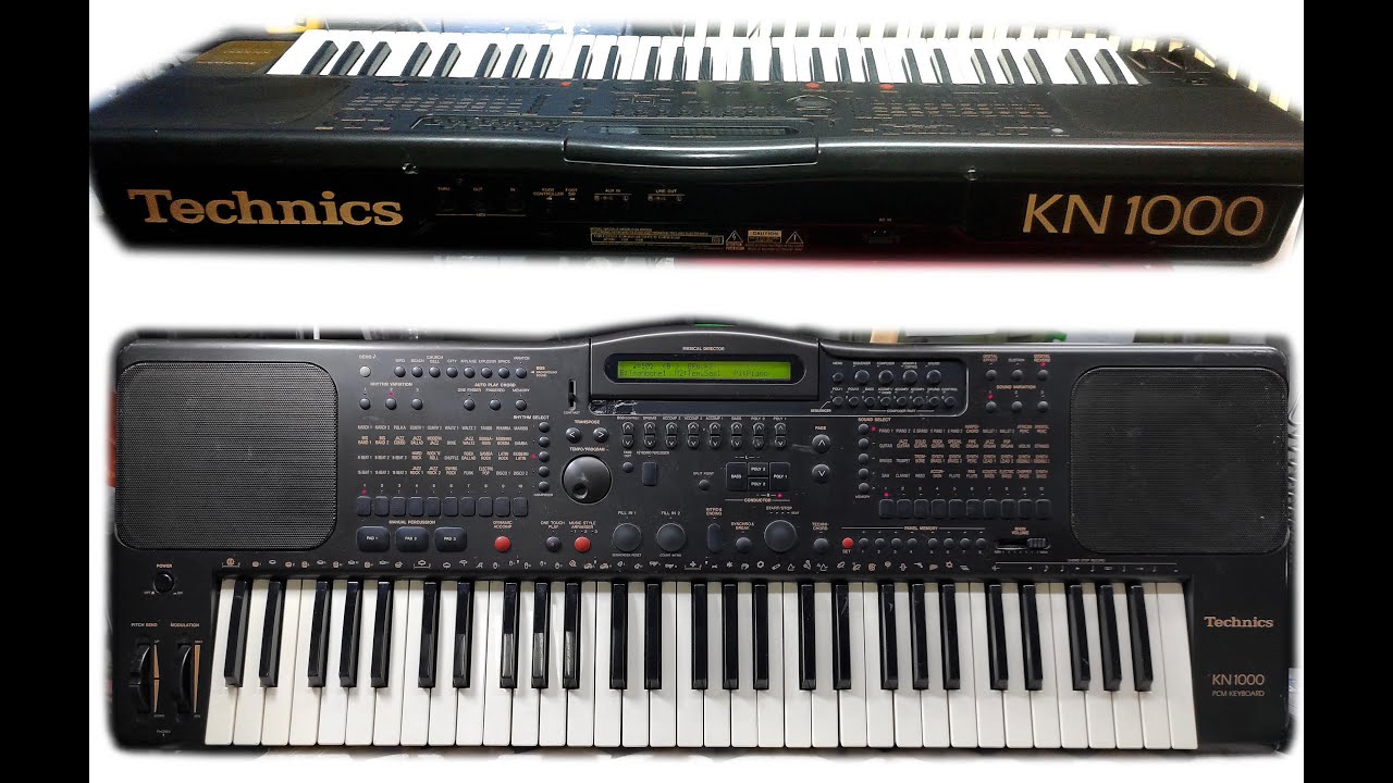 Technics KN 1000 (DEMO songs) HiQ sound - YouTube