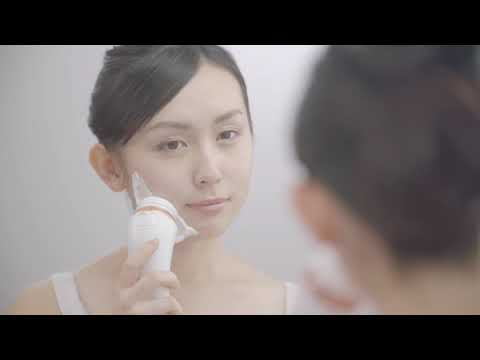 パナソニック 美顔器 濃密泡エステ ピンク調 EH-SC65-P - YouTube