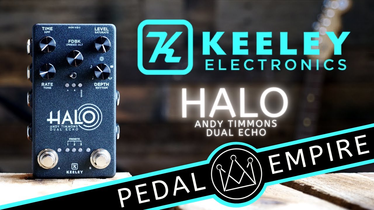 Newシグネチャーディレイペダルリリース！Halo Keeley Electronics