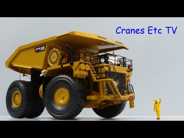 Tonkin Caterpillar MT4400D AC Mining Truck by Cranes Etc TV - YouTube