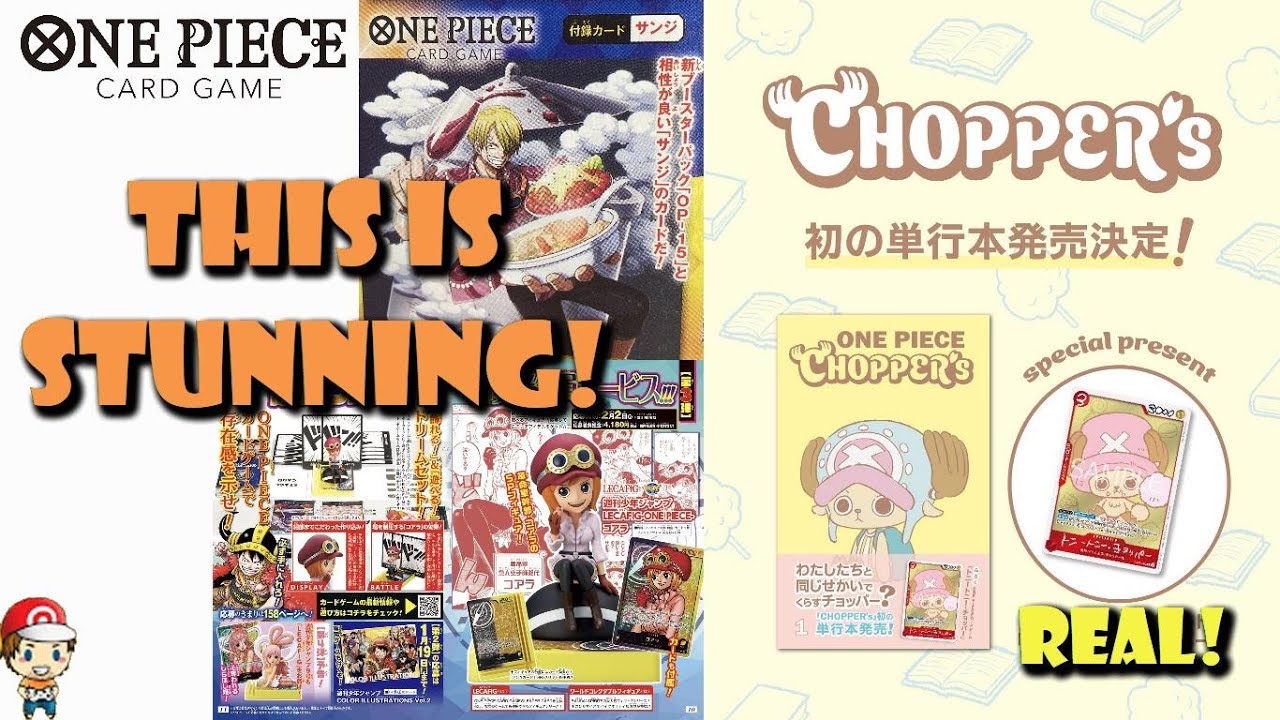 Crazy New Chopper Promo is REAL & Adorable! New One Piece TCG
