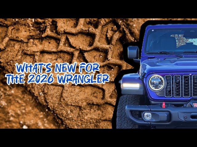 2026 Jeep® Wrangler: Heritage, Horsepower, And Trail-Ready