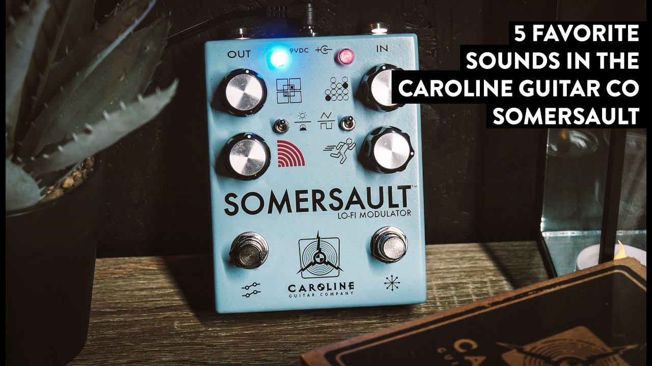 Caroline Guitar Co Somersault Lo-Fi Modulator Demo - YouTube