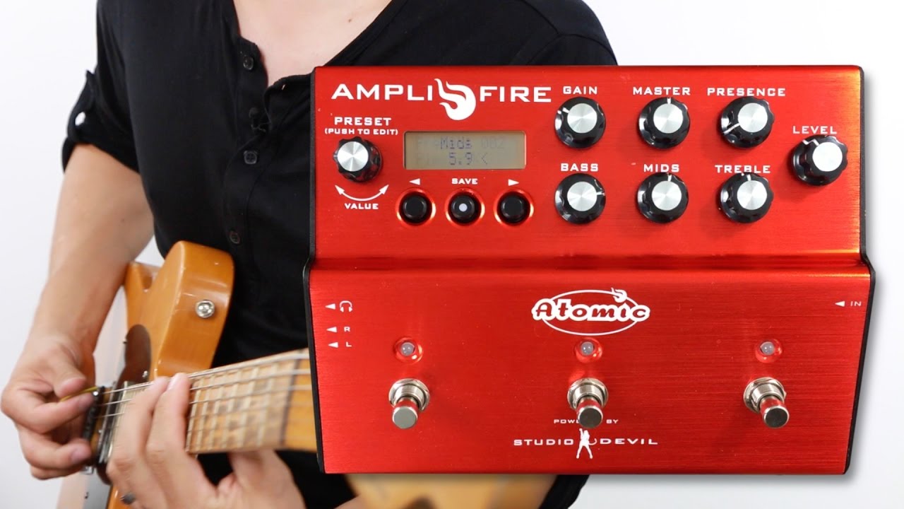 Amplifire by Atomic Amps Direct In Stereo - YouTube