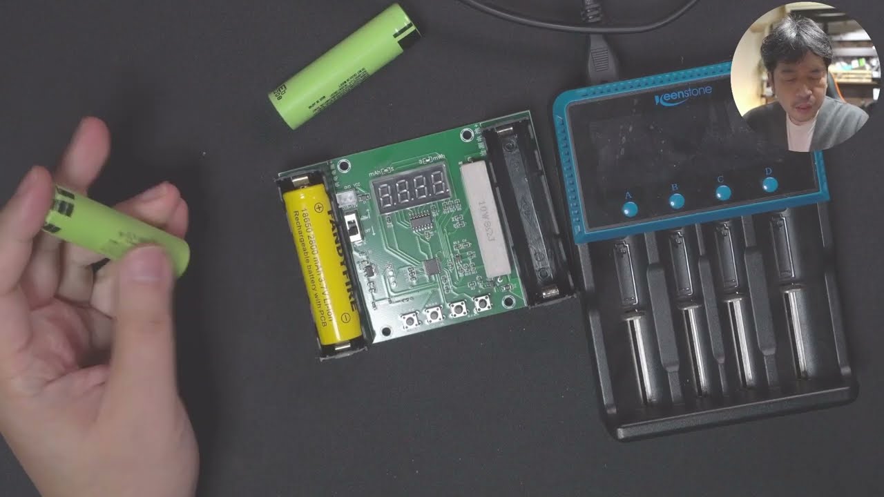 容量確認】激安18650バッテリーチェッカー（ただし容量） - YouTube