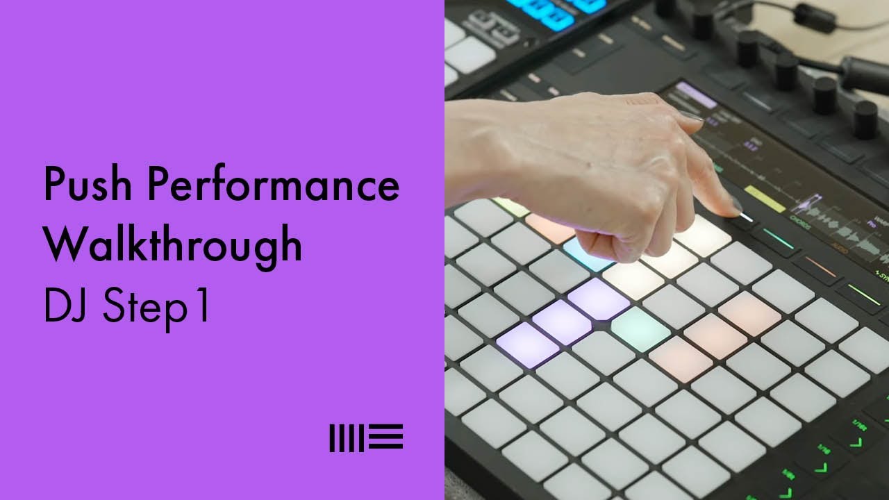 DJ Step 1：スクラッチ x サンプリング x Push | Ableton
