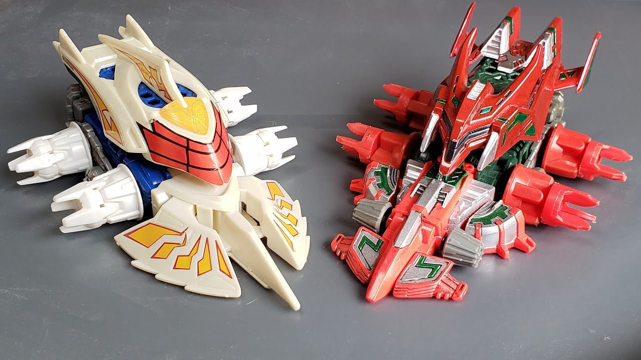 クラッシュギア マッハジャスティスSvsクリムゾンエッジ - YouTube