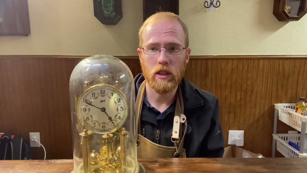 How to transport and setup an anniversary or 400 day clock - YouTube