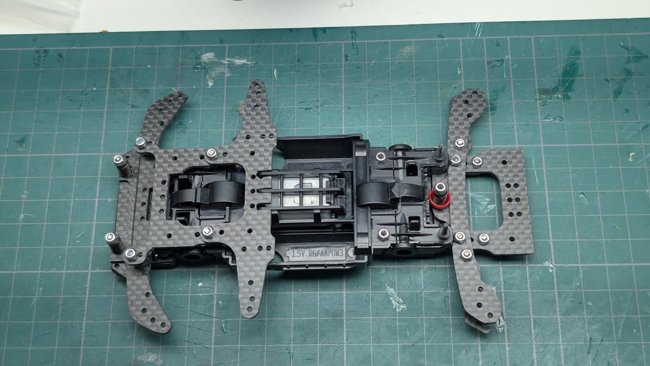 ミニ四駆 購入したもの！ フルカーボンギミックMSフレキ AT アンカー