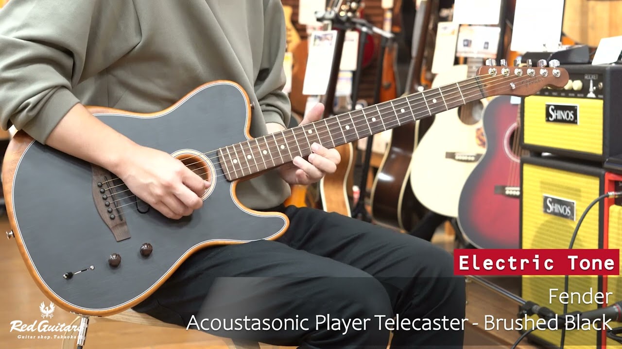 Fender】 Acoustasonic Player Telecaster 【広がる無限の可能性