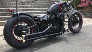 スティード400／ブラックロッド faction ﾌｧｸｼｮﾝ ｱﾒﾘｶﾝ ﾁｮｯﾊﾟｰ ｶｽﾀﾑ