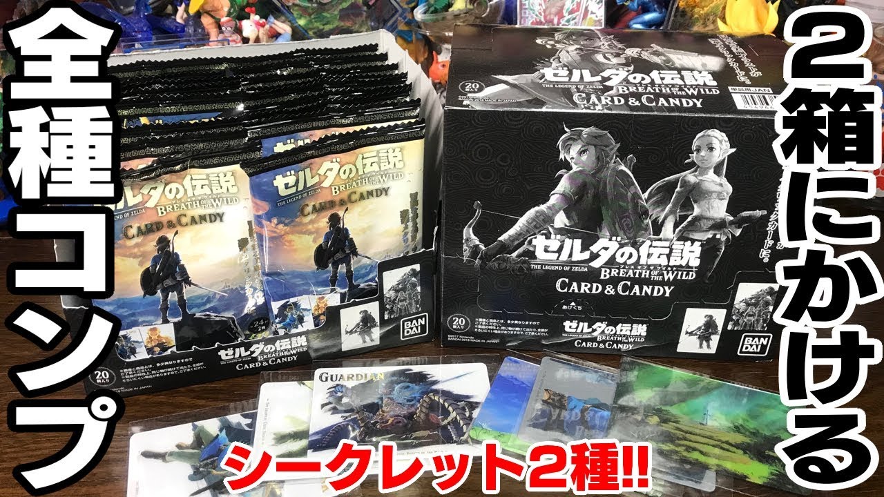 2箱で全種コンプを狙う！シークレットは2種！「ゼルダの伝説 ブレス