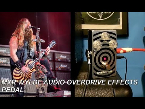 MXR Wylde Audio WA44 Overdrive Pedal ( Zakk Wylde signature