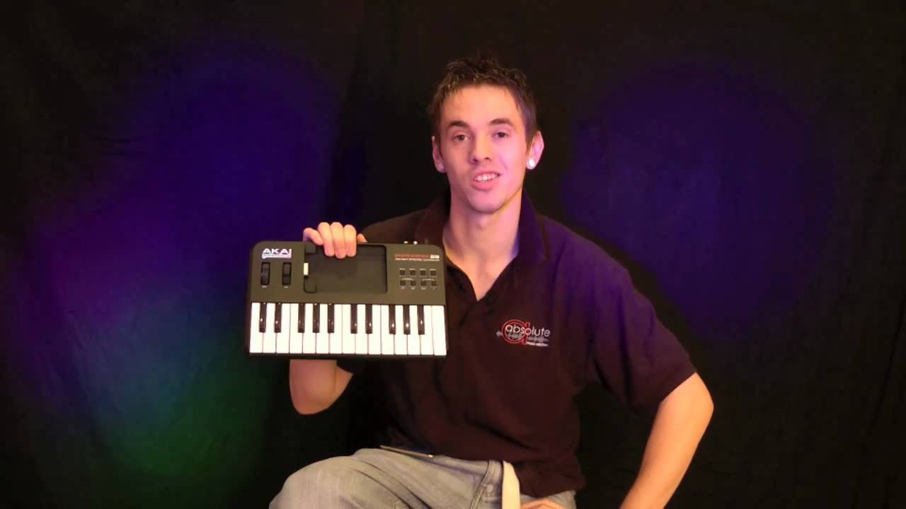 Absolute Music : Akai SynthStation 25 - YouTube