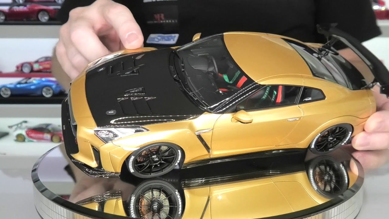1/18 TOP SECRET R35 GT-R by Ignition Models - Full Review - YouTube