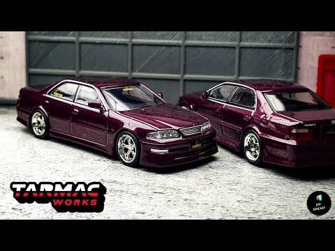 Vertex Toyota Mark II JZX100 Purple by Tarmac Works Global64