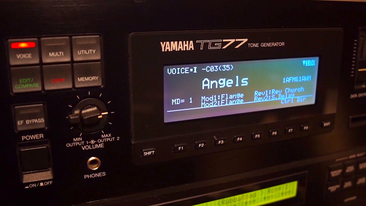 TG77 - When Yamaha Made One Synth To Rule Them All - YouTube