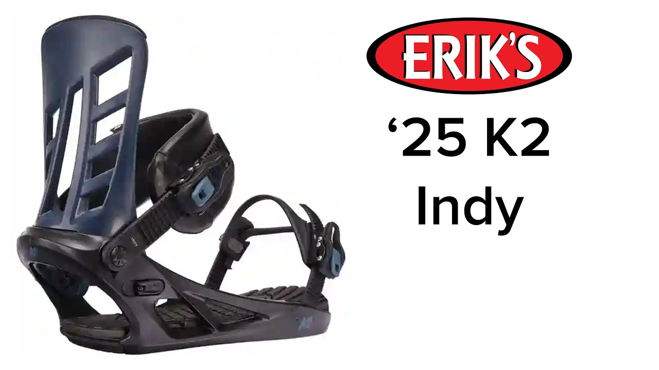 2025 K2 Indy Snowboard Binding - YouTube