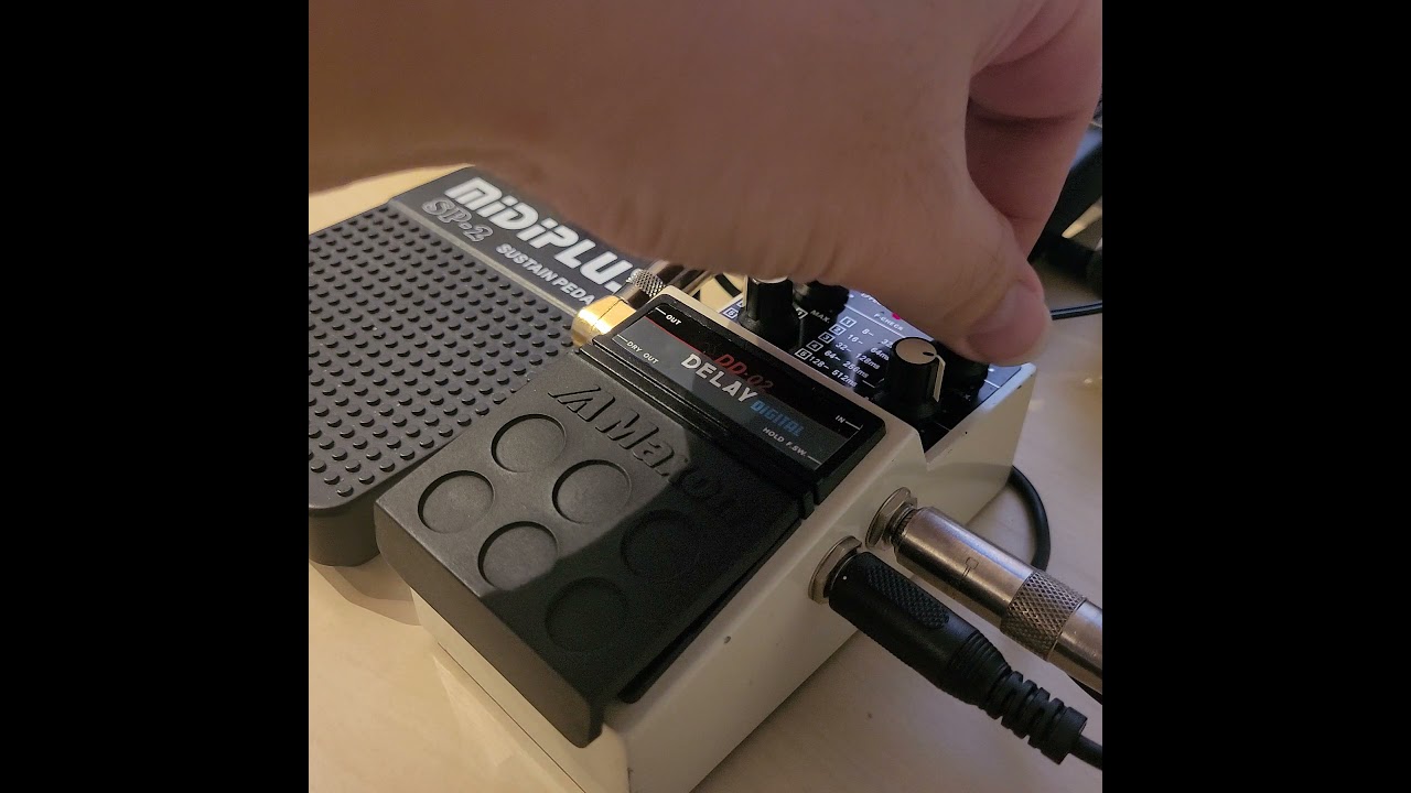 Test Maxon DD-02 Digital Delay - YouTube