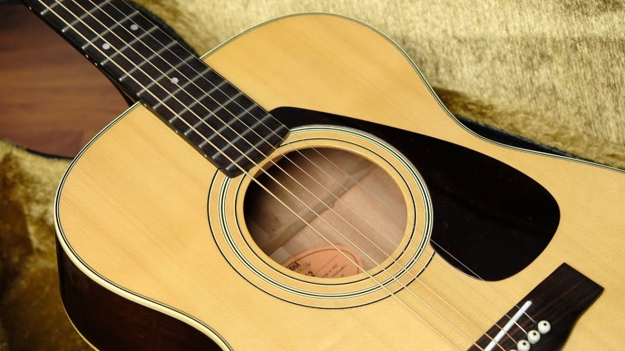 Yamaha FG-152 ป้ายส้ม made in japan 1977 ทรง OM - YouTube