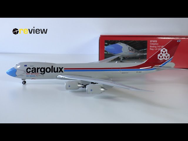 Cargolux Boeing 747-8F - Not Without My Mask livery | Review #500