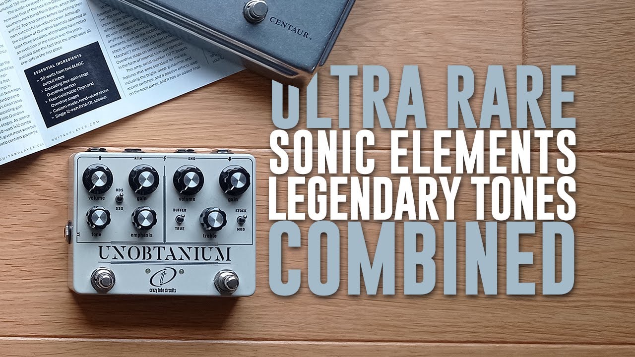 クローンとダンブルくっつけた Crazy Tube Circuits UNOBTANIUM